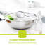 Royalford Triply Stainless-Steel Wok Pan with Lid-98899154