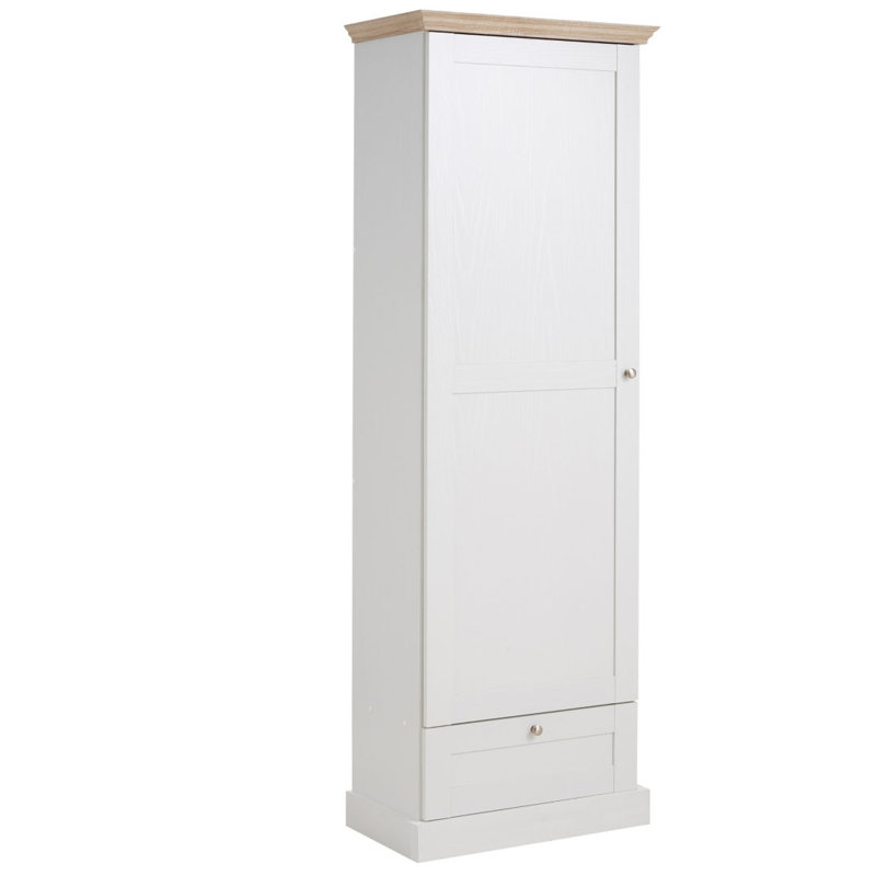 Armoire, Blanc/chêne