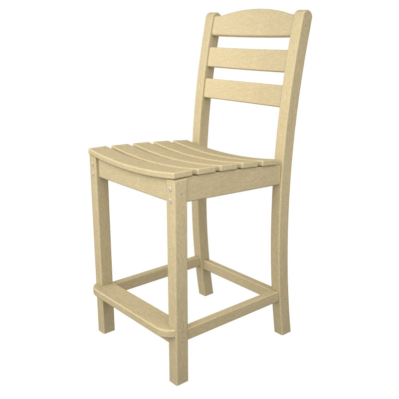 Chaise d'appoint de comptoir POLYWOOD La Casa, Sable