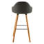 Kai Upholstered Bar Stool with Solid Wood Frame-138653062