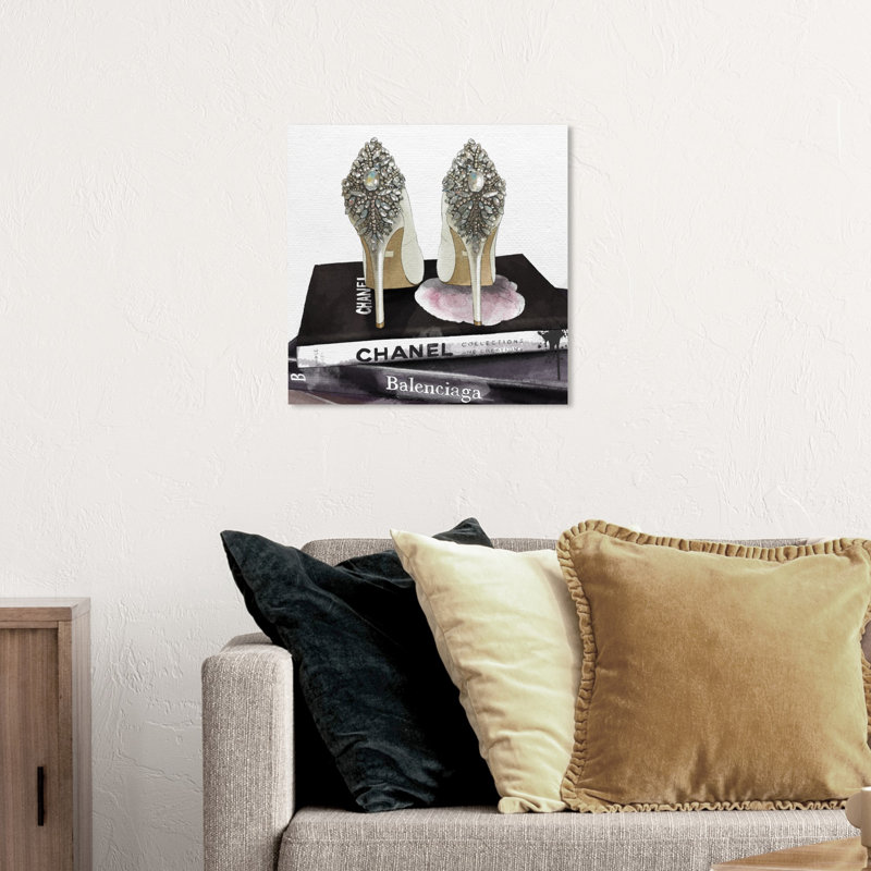 Mes trophées, peinture sur toile tendue, H 16 po x l 16 po