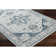 Mikel Traditional Blue Area Rug