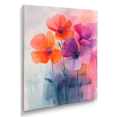 Ryanne - Art mural floral