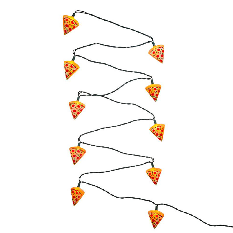 Lampe de chaîne 10 lumières pizza