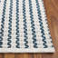 Tapis à chevrons / zigzag en coton tissé à la main Cape Cod 451-1667427804