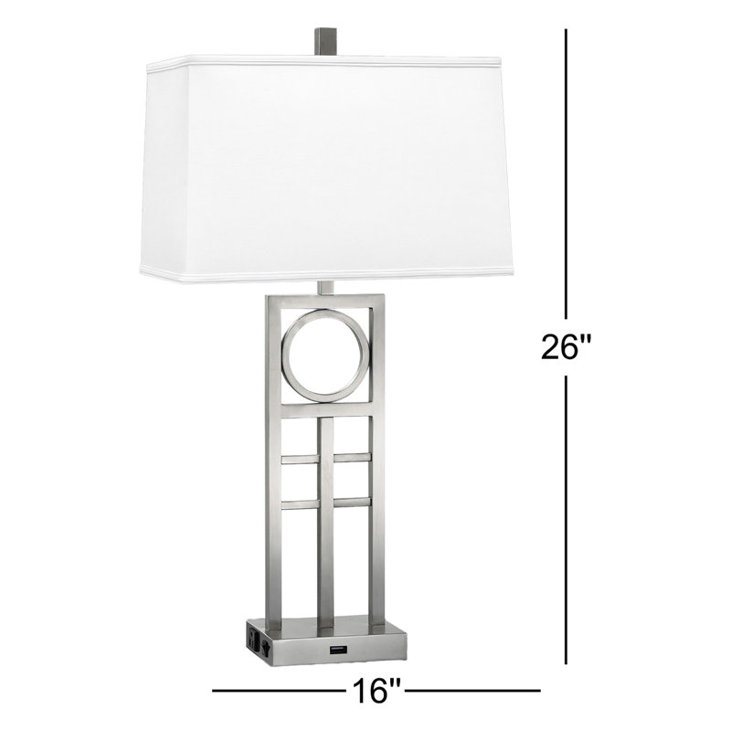 Attra Metal USB Table Lamp