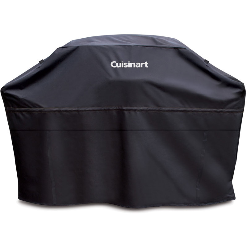 Housse pour barbecue rectangulaire résistante Cuisinart, Noir, H 46 po x l 60 po x P 24 po
