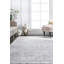 Tapis argenté à motif floral Erich-26049455