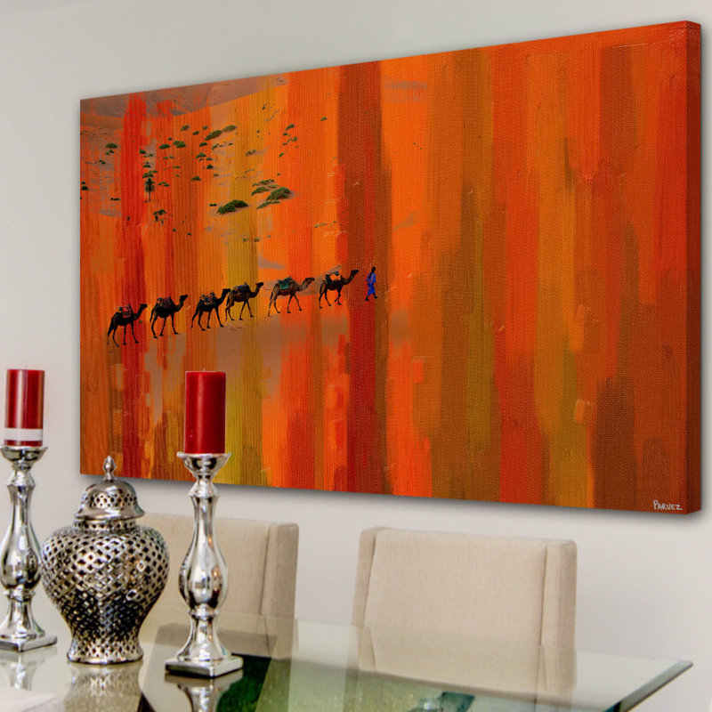 Parvez Taj - Wrapped Canvas Print, 76cm H x 114cm W x 3.81cm D