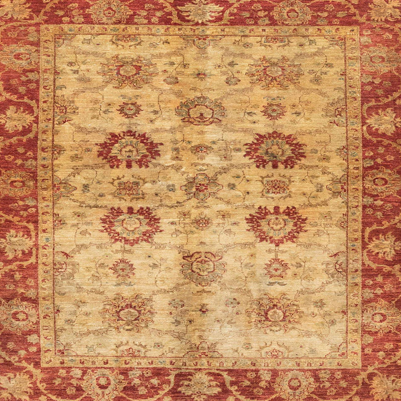 Tapis abstrait moderne 3008, Carré 6 pi