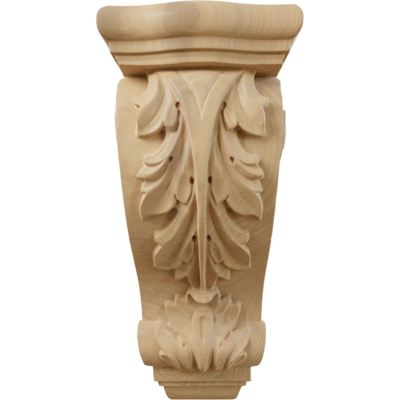 Corbeau Acanthus, cerisier moyen l 5 1/4 po x P 4 3/4 po x H 12 po, Cerisier, L 5 1/4 po x P 4 3/4 po x H 12 po