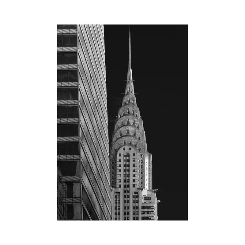 Peeping Chrysler by David Gardiner - Wrapped Canvas Print, 66.04 cm H x 45.72 cm W x 1.91 cm D