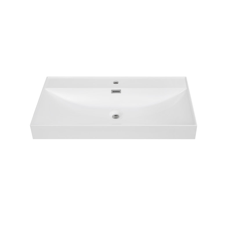 Plateau de meuble-lavabo 35,4 po