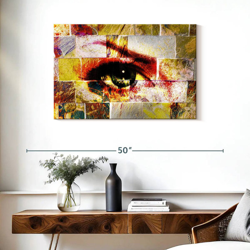 Shuttleworth Abstract Gaze, 24" H x 36" W