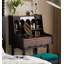 Petite commode moderne noire simple