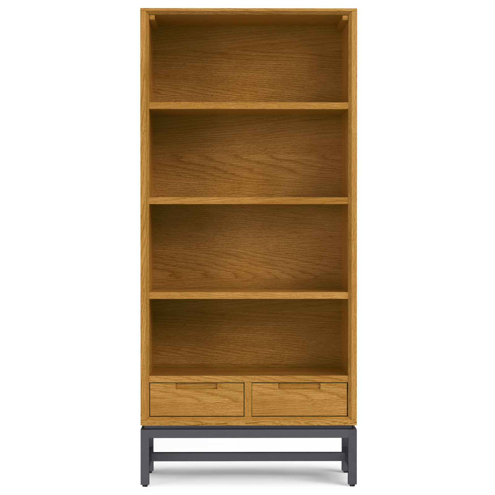 Banting 30" Bookcase, Oak Veneer