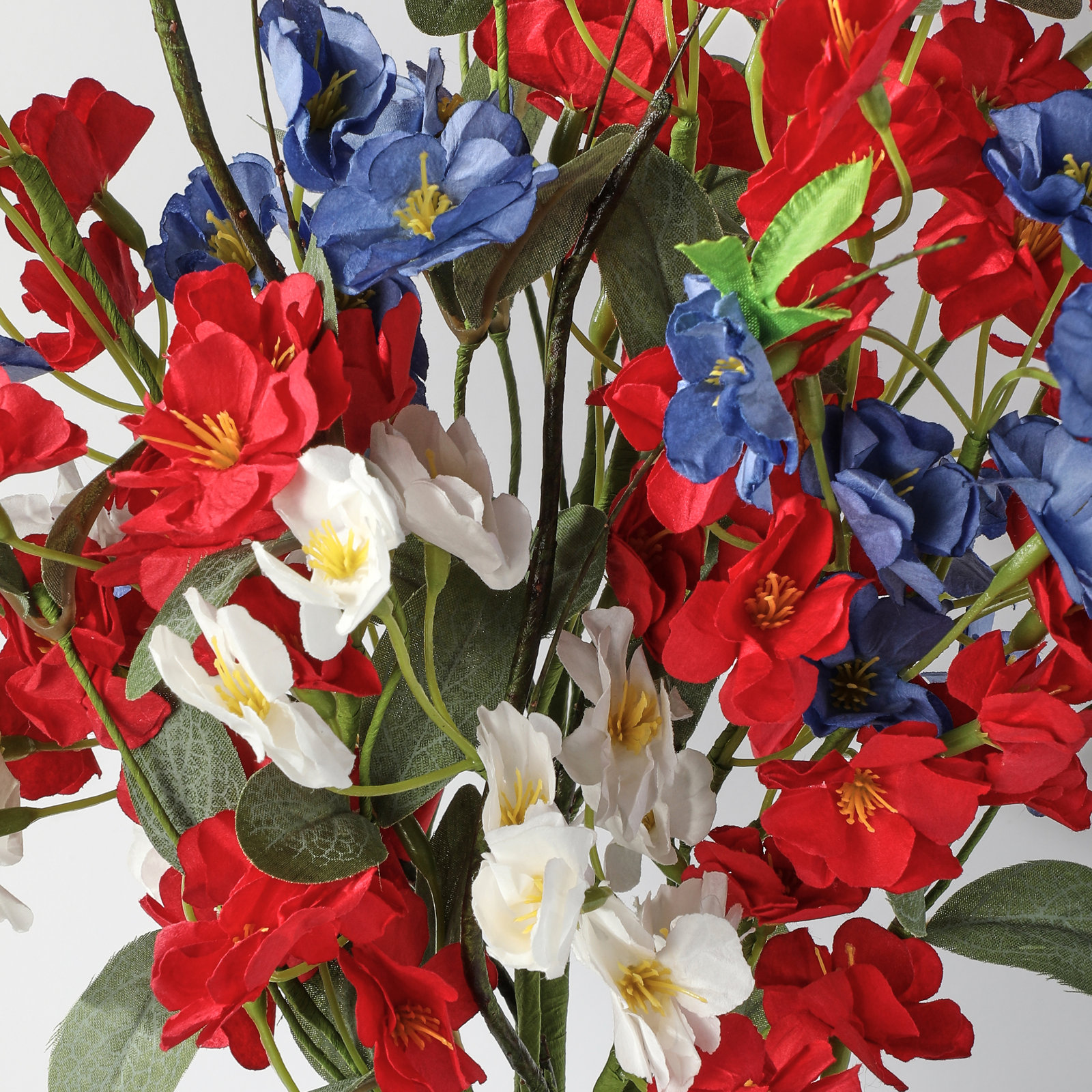 Carlisa Mixed Assortment Stems, Red