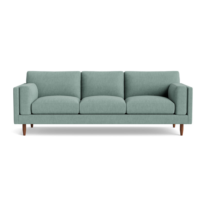 Skinny Fat Sofa (95"), Performance Weave - Spa