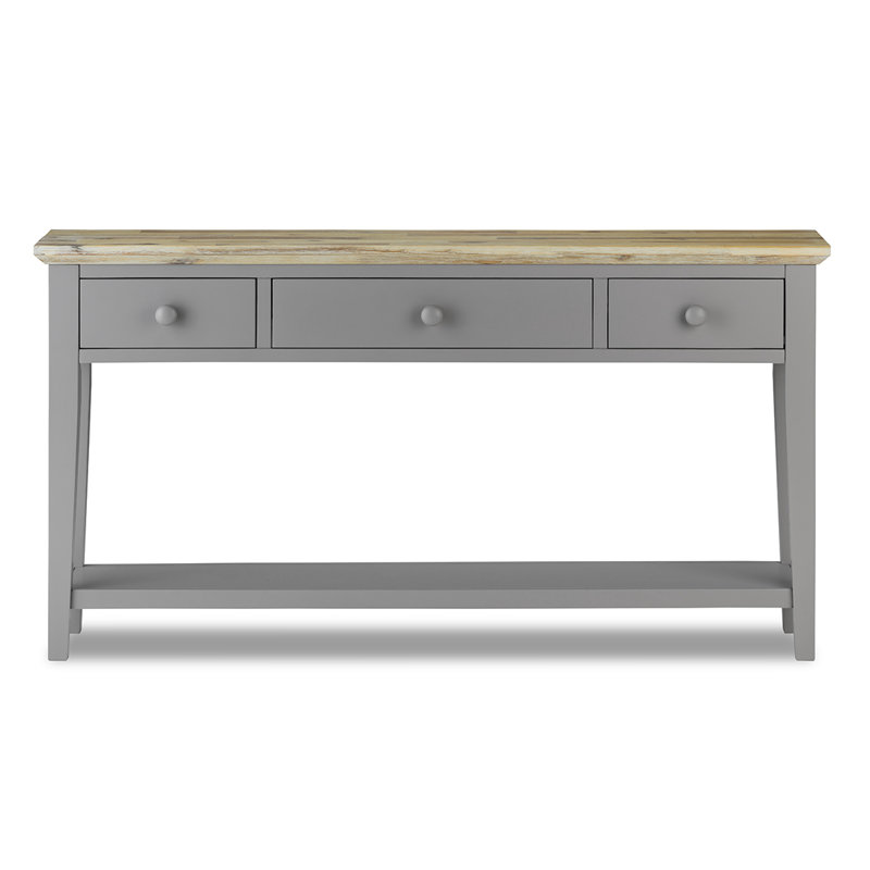 Bayou 143cm Console Table, Dove Grey