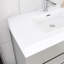 Meuble-lavabo simple 36 po avec plateau en résine-577841054