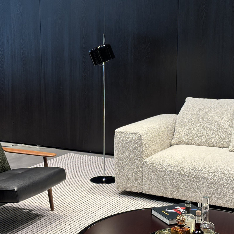 Coupé 55" Floor Lamp, Gold