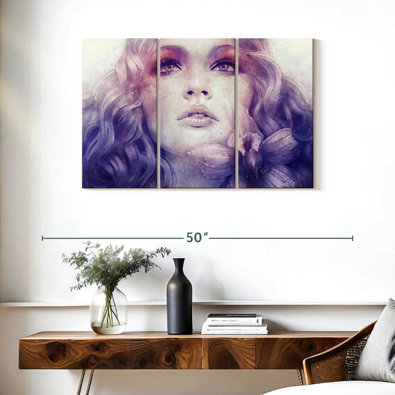 Leisha Miss July, 24" H x 38" W