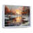 White Floater Framed