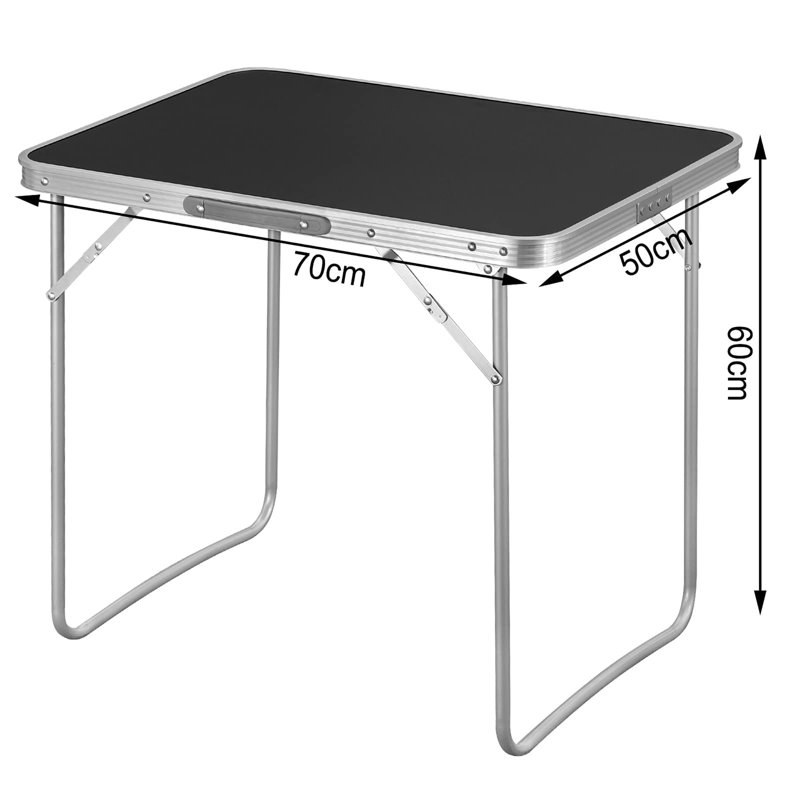 Amadio Rectangular 40cm L Outdoor Camping Table