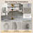 Swivel Upholstered Velvet Adjustable Height Counter Stool