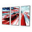 Ensemble de salon d'art américain American Car At The Race Track II - Race Tracks-1334554384-1334554390