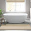 Tapis pour salle de bain réversible 100% coton 3000 x 3000 po 17 x 24 po avec fonction antidérapante, facile à nettoyer, doux au toucher, lavable à la machine-234369967