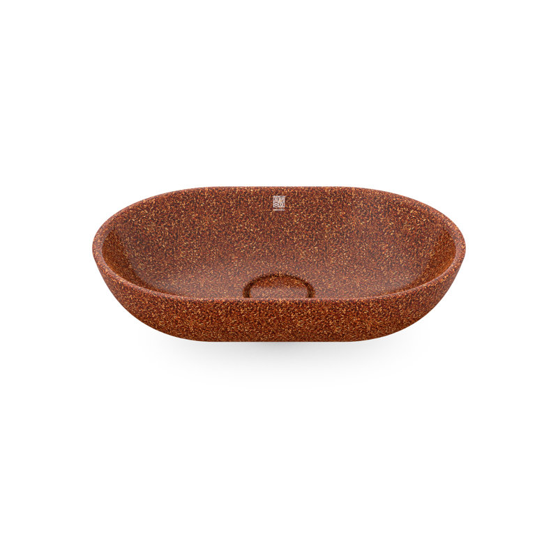 Soft60 23.62'' L Bathroom Sink, Clay