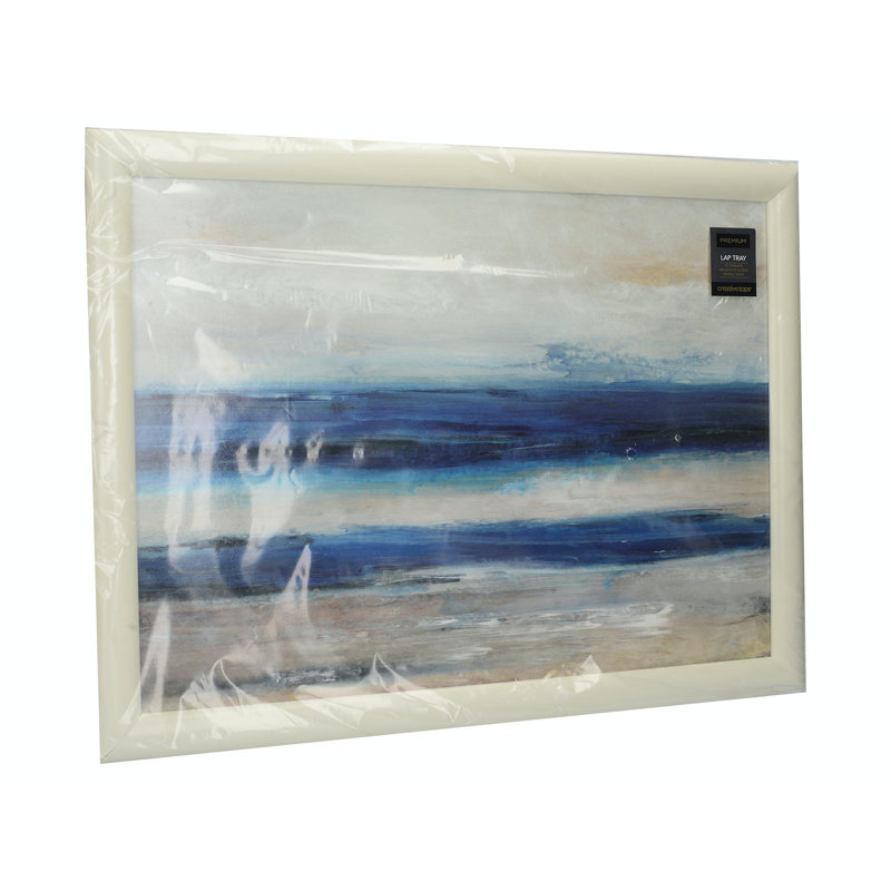 Blue Abstract Tray