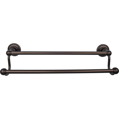 Edwardian Bath Double 20 1/2" Wall Mounted  Towel Bar