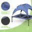 Lit surélevé pour chien avec auvent, lit pour chien d'extérieur avec tente à abat-jour amovible, lit pour animal surélevé-98668034-98668037