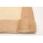 Tapis de zone en laine doré/ivoire/brun 6 pi 5 po x 9 pi one-of-kind main-noué la new age