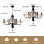 Enye 6 - Light Dimmable Classic / Traditional Crystal Chandelier