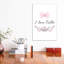 I Love Ballet - impression d'art graphique-52840287-52840288-52840289