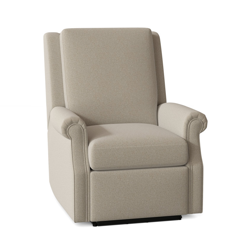 Roll Arm 32.5" Wide Standard Recliner, Manual, 8794 Parchment, Zero Wall