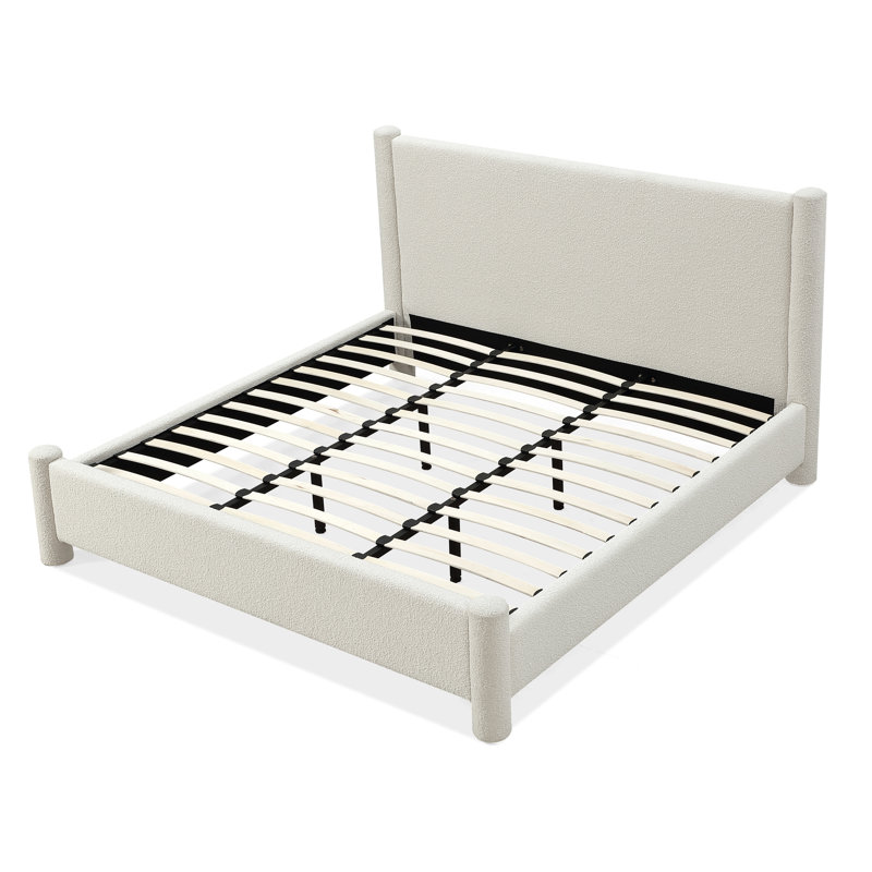 Asel Upholstered Platform Bed, California King