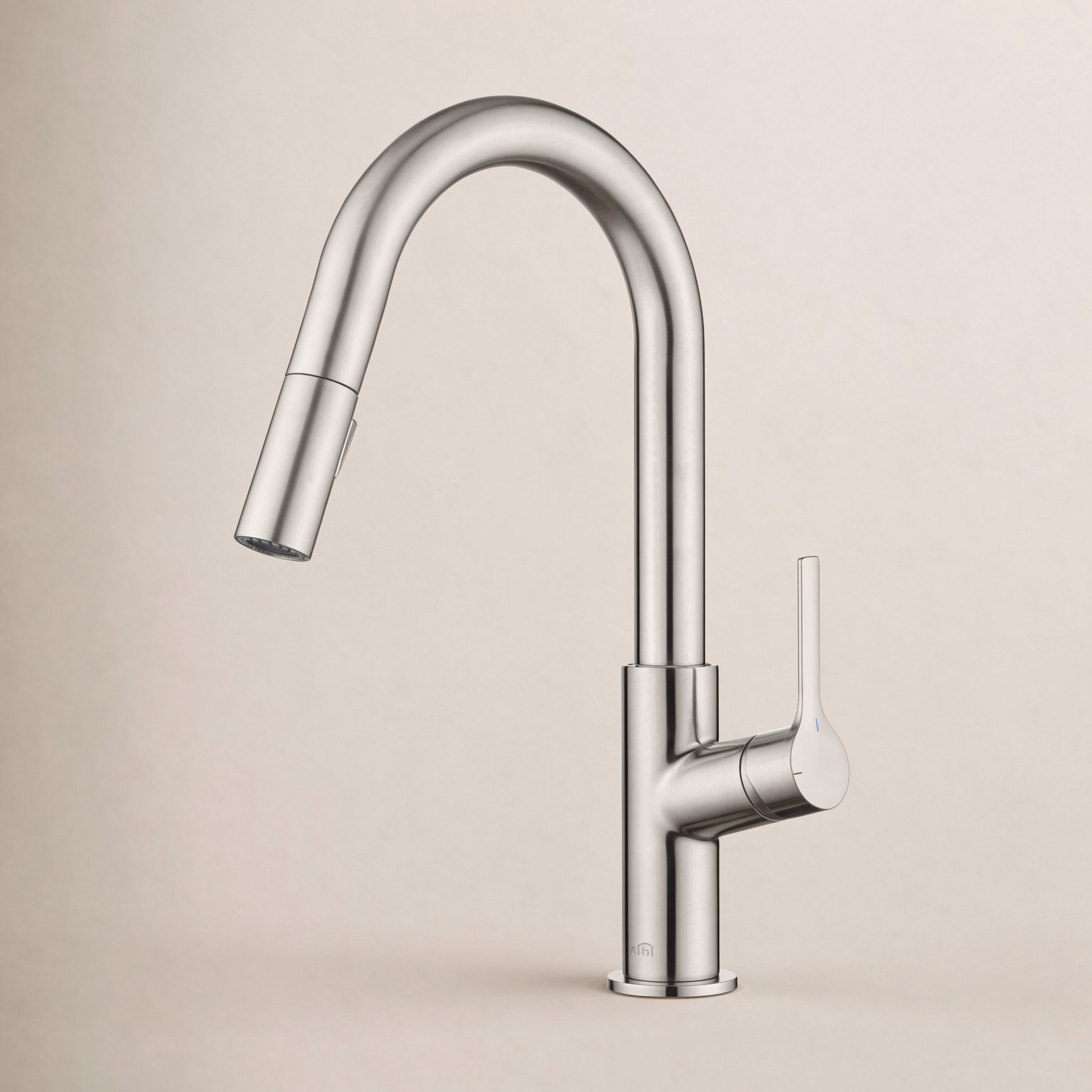 KIBI Fusion Pull-Down Kitchen Faucet, Brushed Nickel