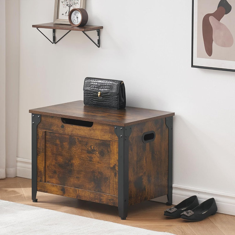 Claraville Engineered Wood Accent Trunk