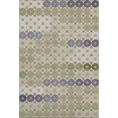 Premium Machine Washable Varasteh AMF1678 Geometric Rug