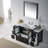 60" Single Bathroom Vanity with Sink-49240100