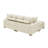 86" Upholstered Corduroy Sofa With Solid Wood Legs-102355280