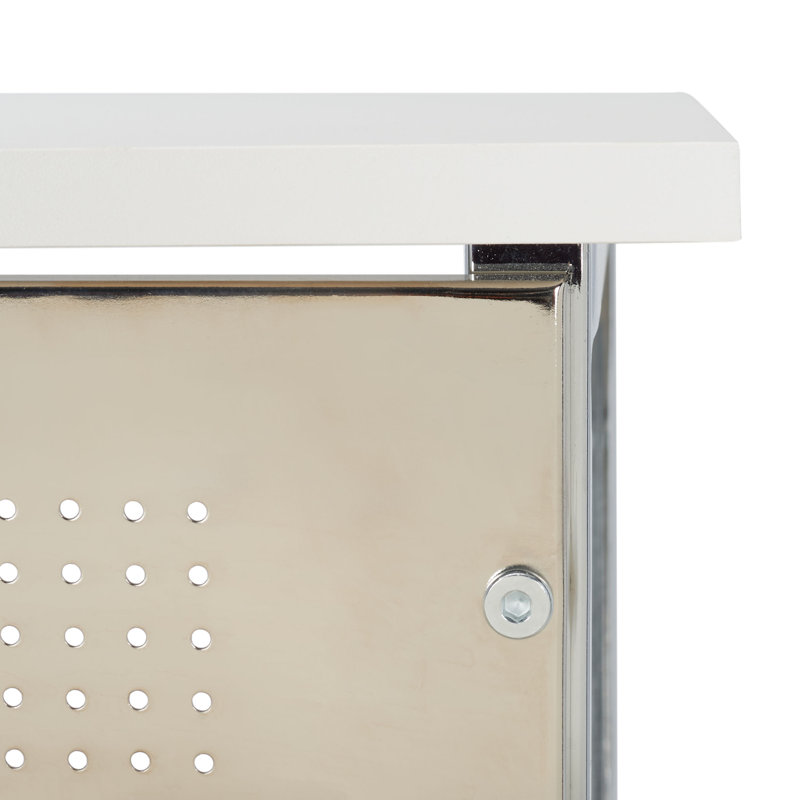 Hennie Iron Standing Desk, Chrome