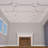 Inner Diamond Intersection for 8" Traditional Coffered Ceiling System