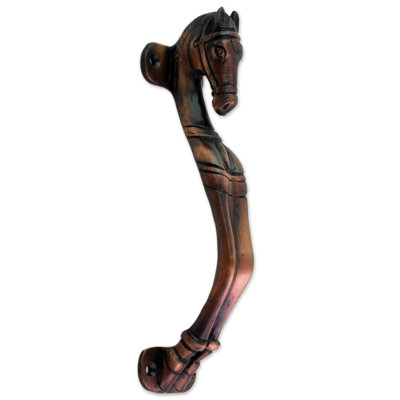 Agge Animal Themed Cabinet 'Greeting Horse' Arch Pull