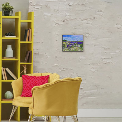 Summer's Bounty Meadow Framed Giclee, design by Lee Ann Zirbes