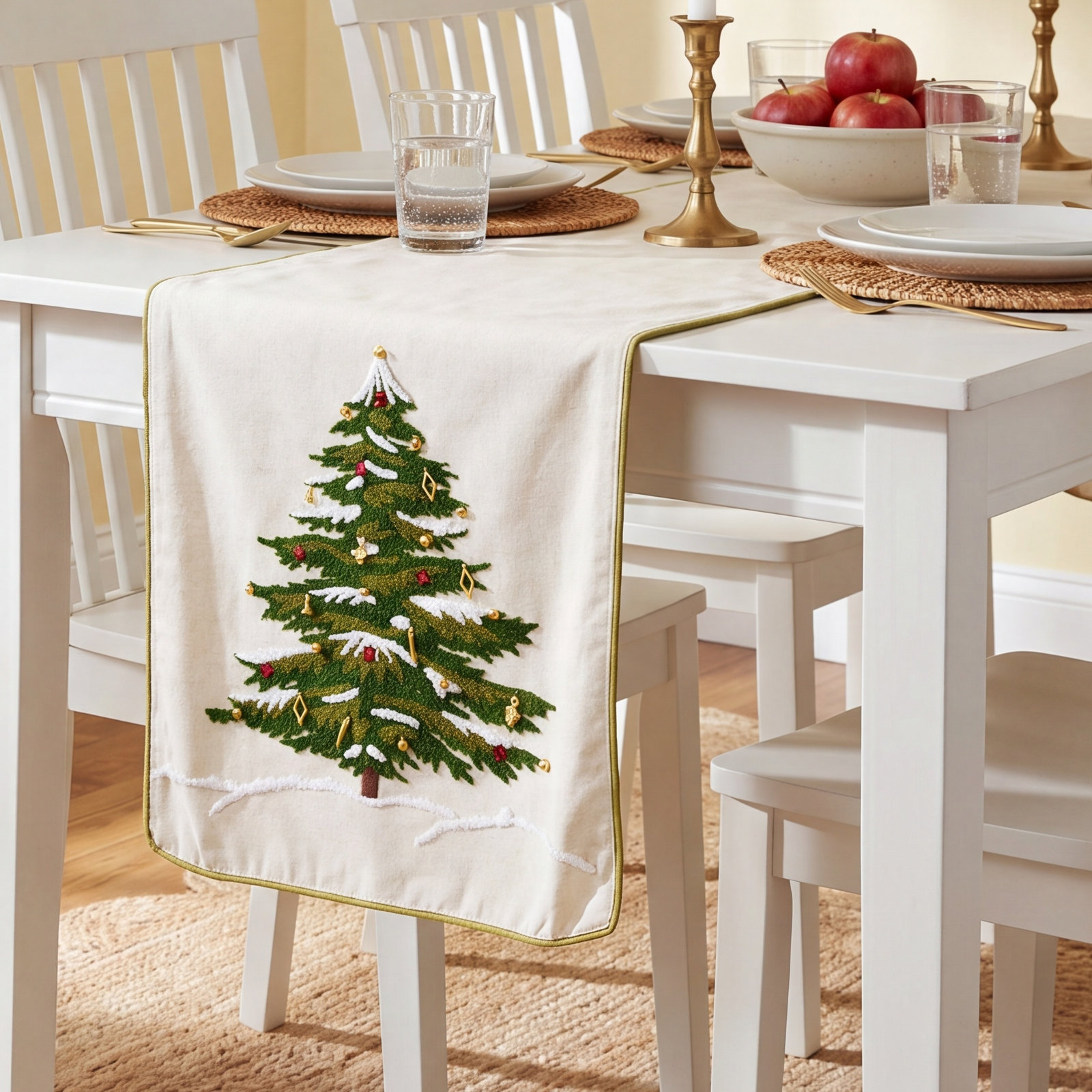 Maldon Christmas Table Runner